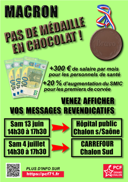 #PasDeMedailleEnChocolat #PasDeMedailleEnChocolat